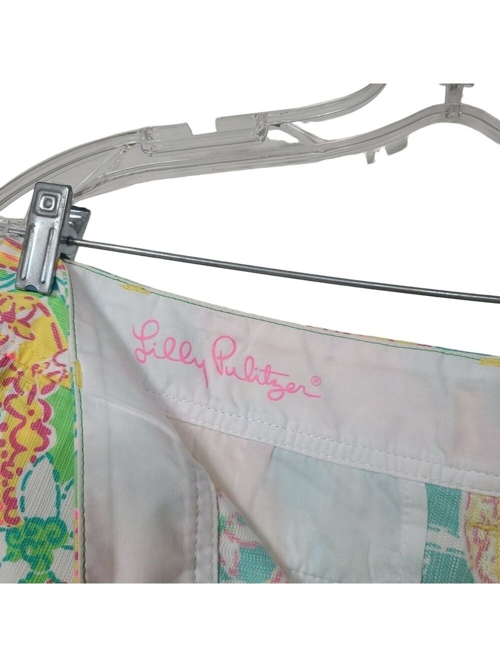 Lilly Pulitzer The Walsh Colorful Floral Shorts 2 - Picture 4 of 6
